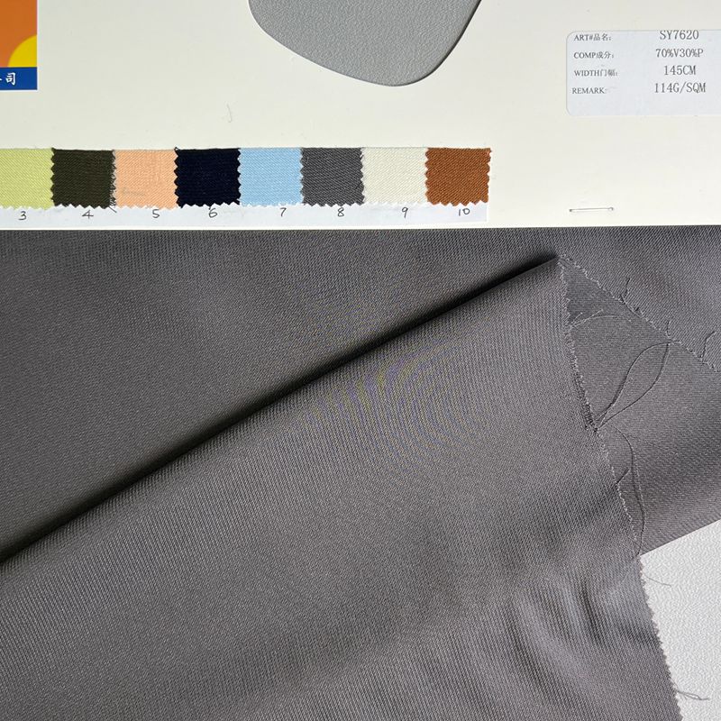 sy7620,70%viscose30%polyester,145cm,114gsm,piece-dyed