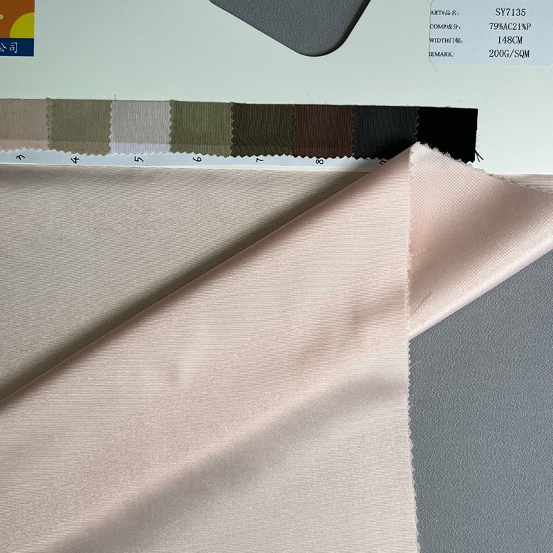 sy7135,79%acetate21%polyester,148cm,200gsm,piece-dyed