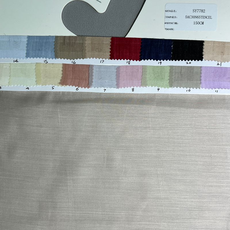 sy7782,5%acetate30%nylon65%tencel,150cm,piece-dyed