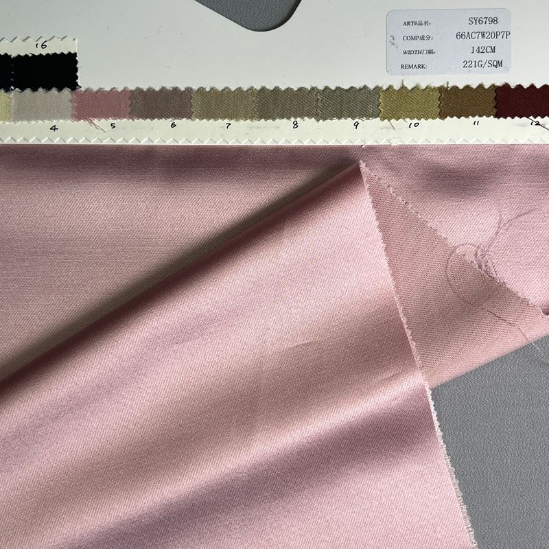 sy6798,66%acetate7%wool27%polyester,142cm,221gsm,piece-dyed