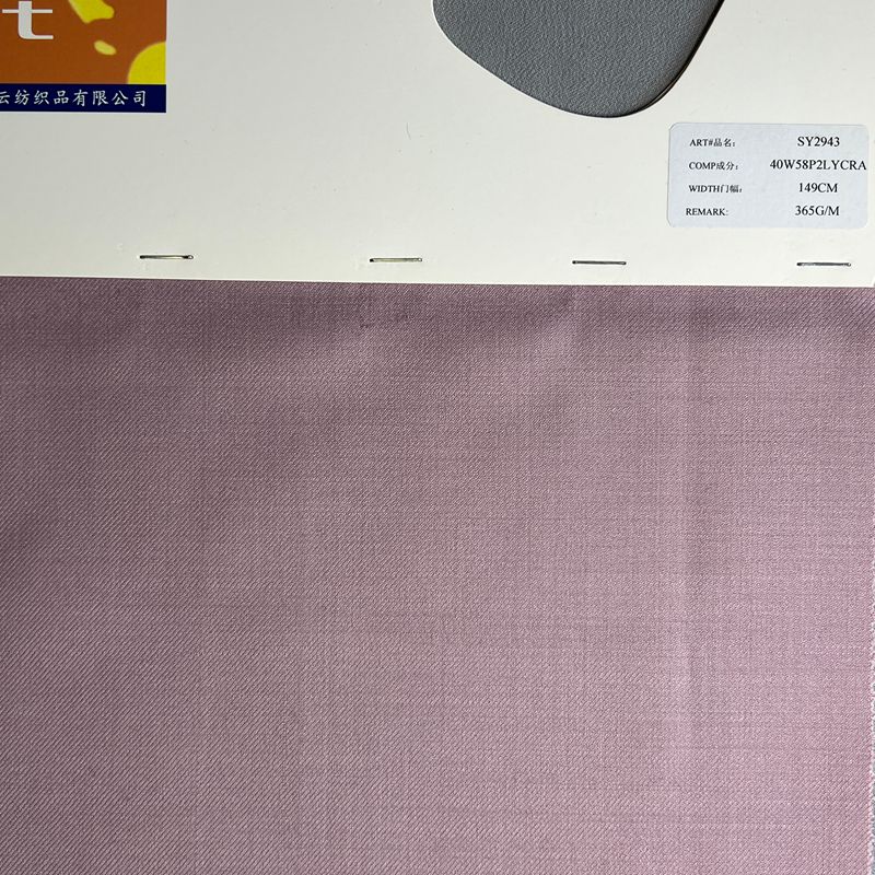 sy2943,40%wool58%polyester2%lycra,149cm,365gsm,yarn-dyed