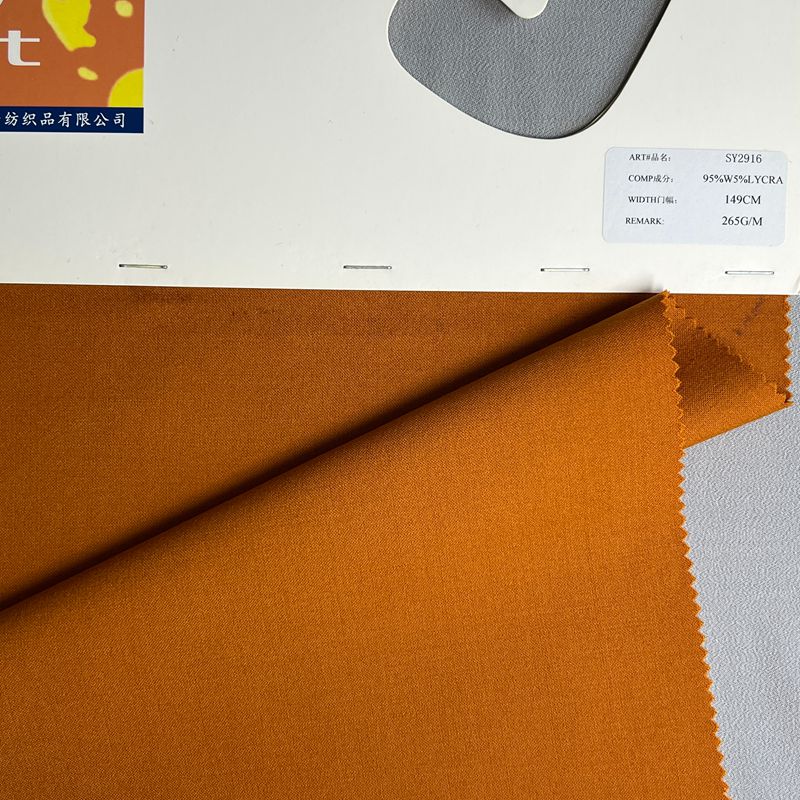 sy2916,95%wool5%lycra,149cm,265gsm,yarn-dyed