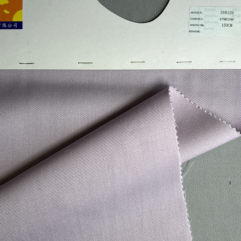 sy6129,67%wool33%polyester,150cm,yarn-dyed