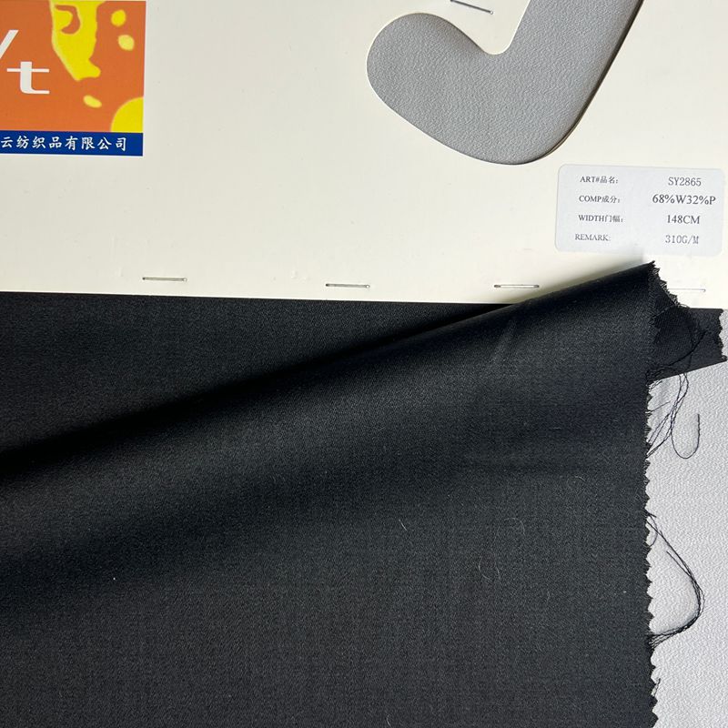 sy2865,68%wool32%polyester,148cm,310gsm,yarn-dyed
