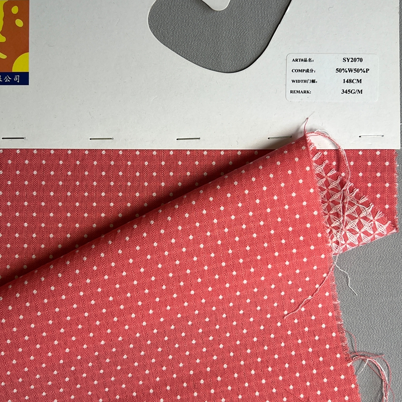 sy2070,50%wool50%polyester,148cm,345gsm,yarn-dyed