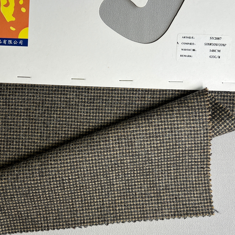 sy2087,50%wool30%viscose20%polyester,148cm,420gsm