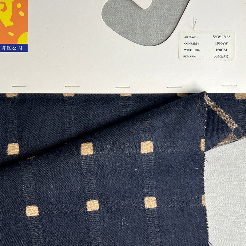 syw17133,100%wool,150cm,305gsm,yarn-dyed