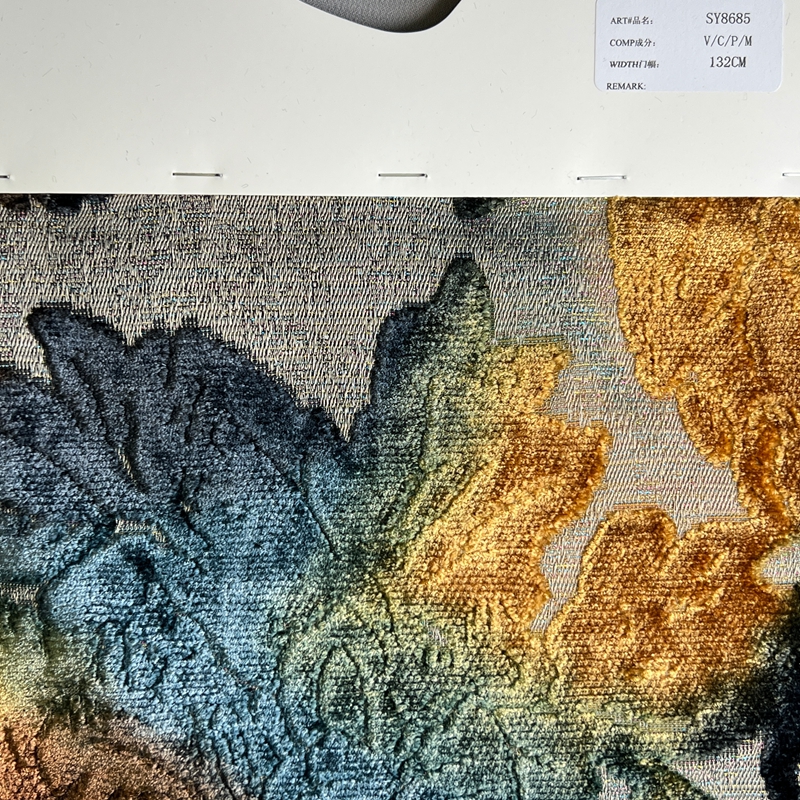 sy8685,70%viscose10%cotten10%polyester10%metallic,132cm