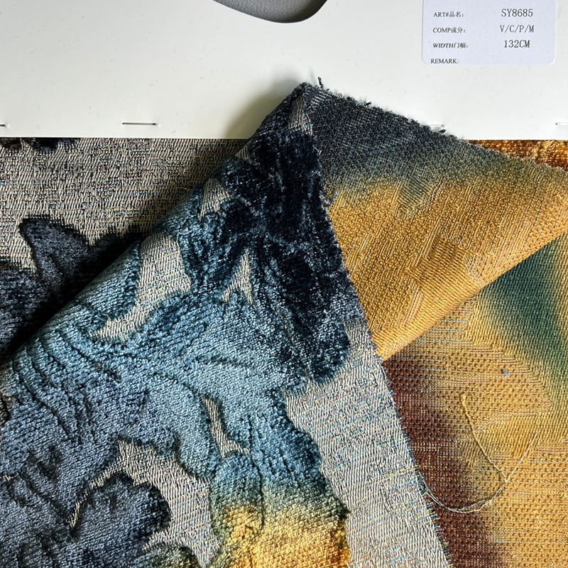 sy8685,70%viscose10%cotten10%polyester10%metallic,132cm