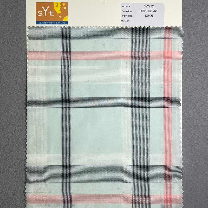 sy2272,35%silk65%cotten,138cm,yarn-dyed