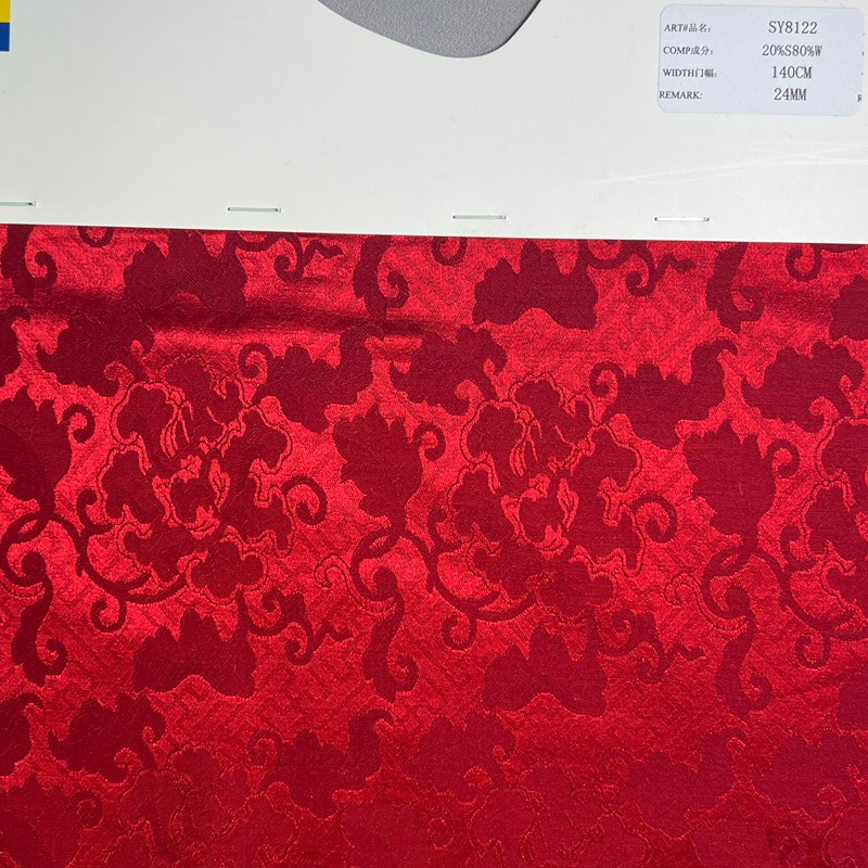 sy8122,20%silk80%wool,140cm,24mm,jacquard,piece-dyed