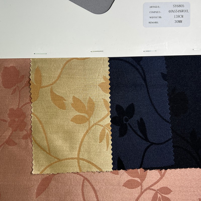 sy8123,15%silk85%wool,138cm,32mm,jacquard,piece-dyed